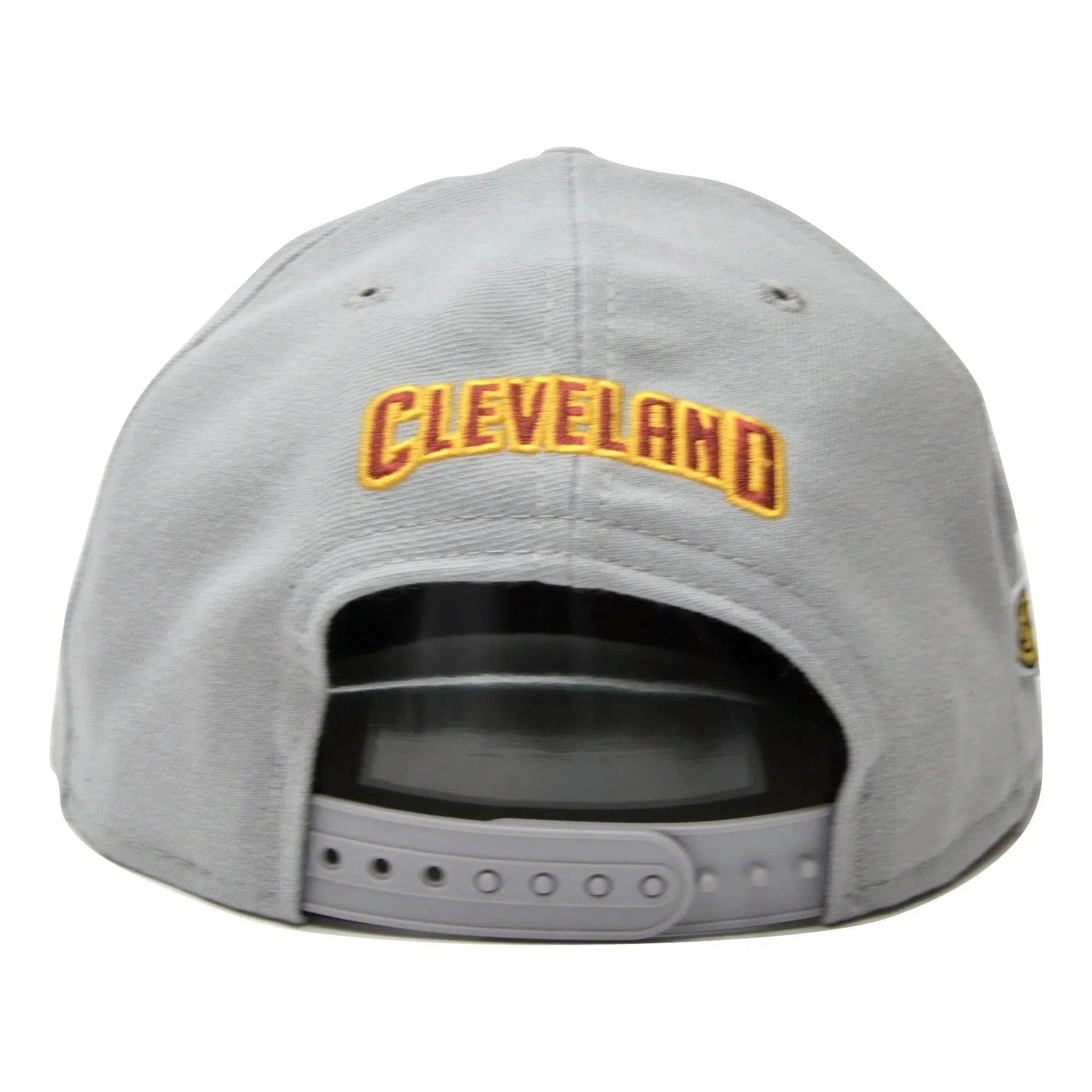 Cleveland Cavaliers New Era 9FIFTY NBA Finals Light Gray Adjustable Snapback Cap