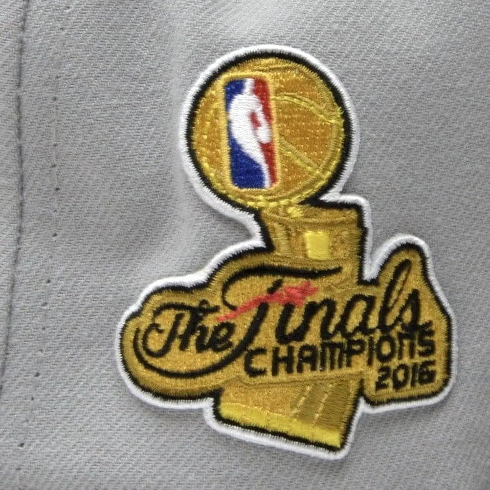 Cleveland Cavaliers New Era 9FIFTY NBA Finals Light Gray Adjustable Snapback Cap