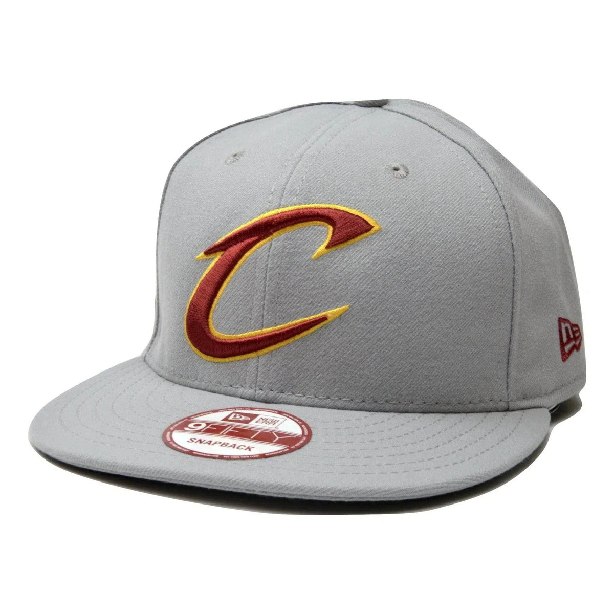 Cleveland Cavaliers New Era 9FIFTY NBA Finals Light Gray Adjustable Snapback Cap