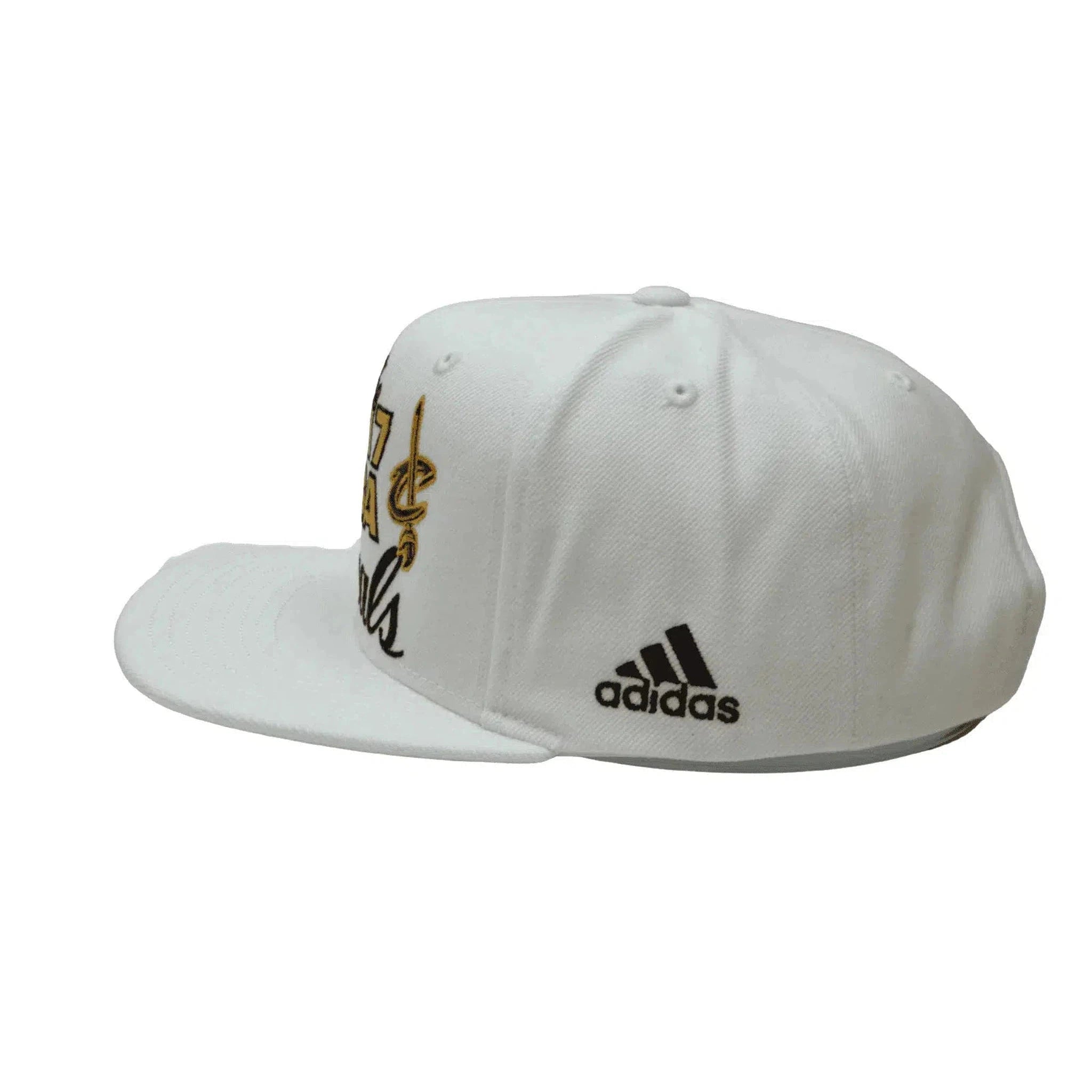 Cleveland Cavaliers adidas 2017 NBA Basketball Finals White Snapback Hat