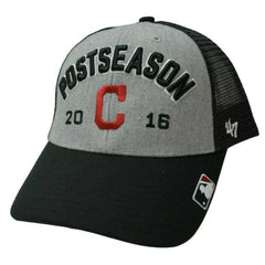 Cleveland Guardians 2016 MLB Postseason Adjustable Mesh Back Baseball Hat