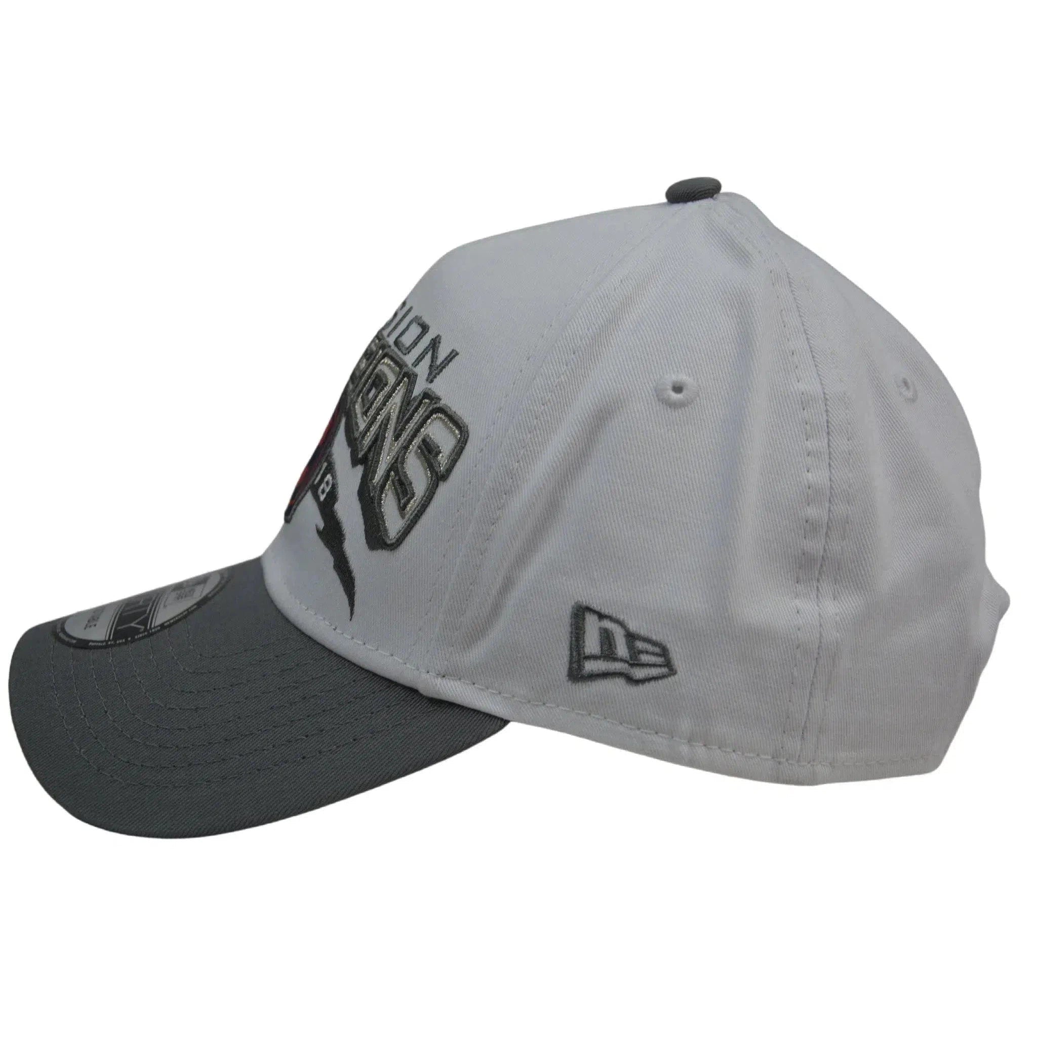 Cleveland Guardians New Era 9FORTY MLB Division Champs 2 Tone Gray & White Adjustable Baseball Hat