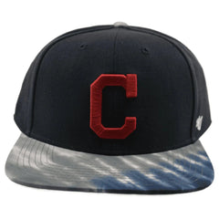 Cleveland Guardians Team Color Truckin MLB Captain 2Tone Snapback Hat