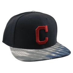 Cleveland Guardians Team Color Truckin MLB Captain 2Tone Snapback Hat