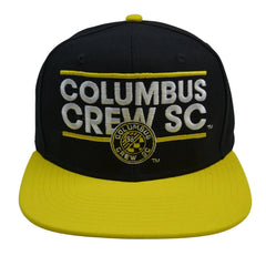 Columbus Crew SC adidas 148VZ Dassler MLS Soccer Team Flat Bill Snapback Hat