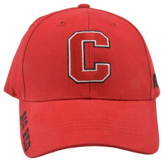 Cornell Big Red NCAA Russell Athletic Red Team Logo Adjustable Hat