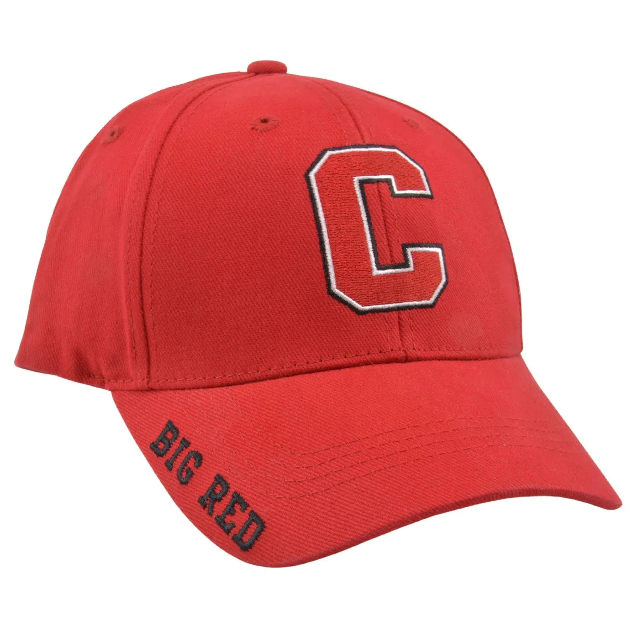 Cornell Big Red NCAA Russell Athletic Red Team Logo Adjustable Hat