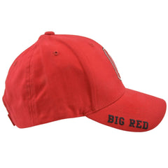 Cornell Big Red NCAA Russell Athletic Red Team Logo Adjustable Hat