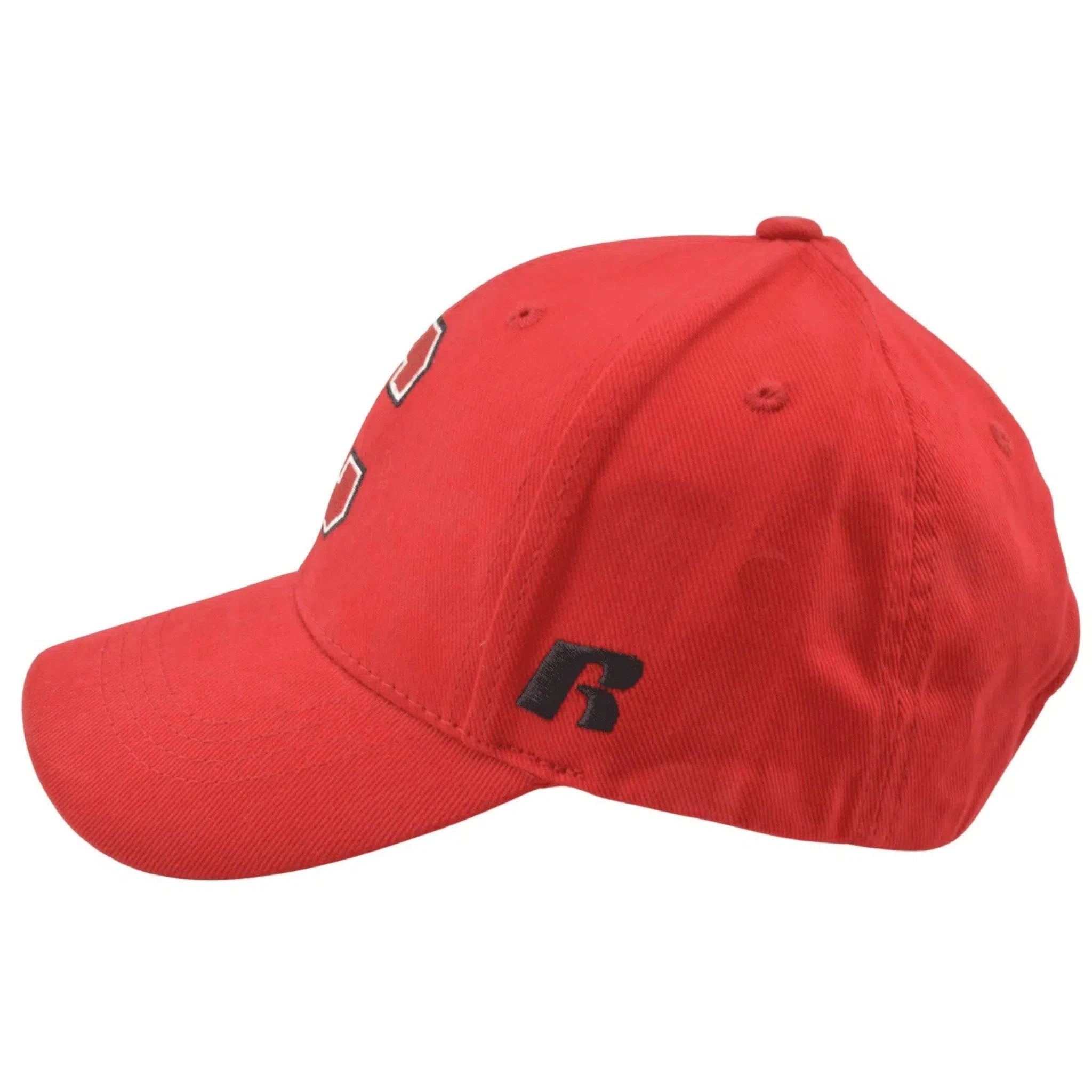 Cornell Big Red NCAA Russell Athletic Red Team Logo Adjustable Hat