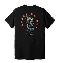 Death Coast Supply "Forget Me Not" Short Sleeve Men's Black T-Shirt