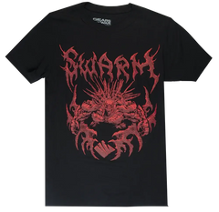 Gears of War Swarm Red Graphic Black T-Shirt – Black Gamer Tee