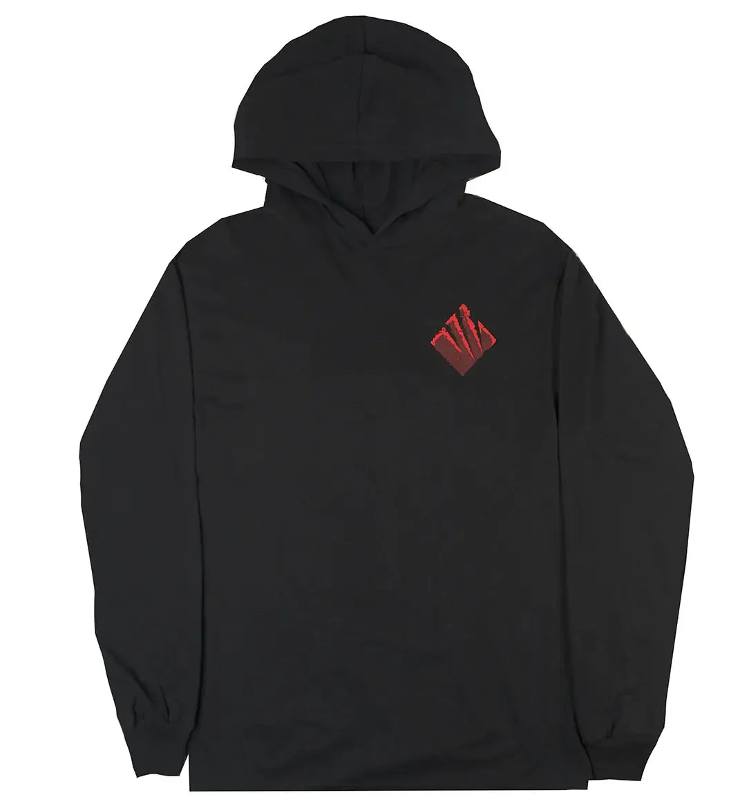 Gears of War Black Hoodie Long Sleeve Shirt w/Red Swarm Graphic