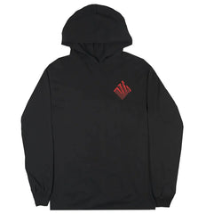 Gears of War Black Hoodie Long Sleeve Shirt w/Red Swarm Graphic