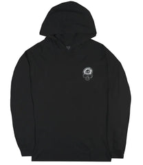 Gears of War Skull & Gun-Bones Black Hoodie Long Sleeve Shirt