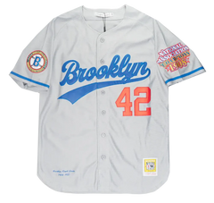 Brooklyn Royal Giants Negro Baseball League Gray Button Up Jersey