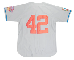 Brooklyn Royal Giants Negro Baseball League Gray Button Up Jersey
