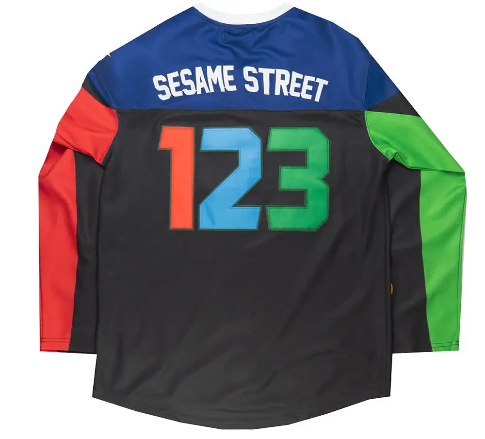 Sesame Street Men's Hockey Jersey by Headgear Classics – Officially Licensed
