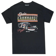 Dale Earnhardt Sr. The Intimidator #3 NASCAR Black Short Sleeve T-Shirt