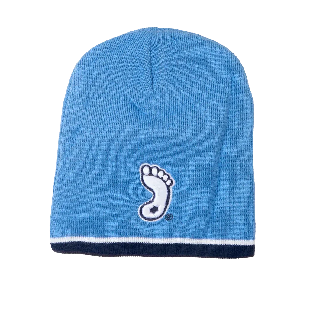 North Carolina Tar Heels BBH NCAA Alternative Logo Winter Knit Hat Beanie - Light Blue