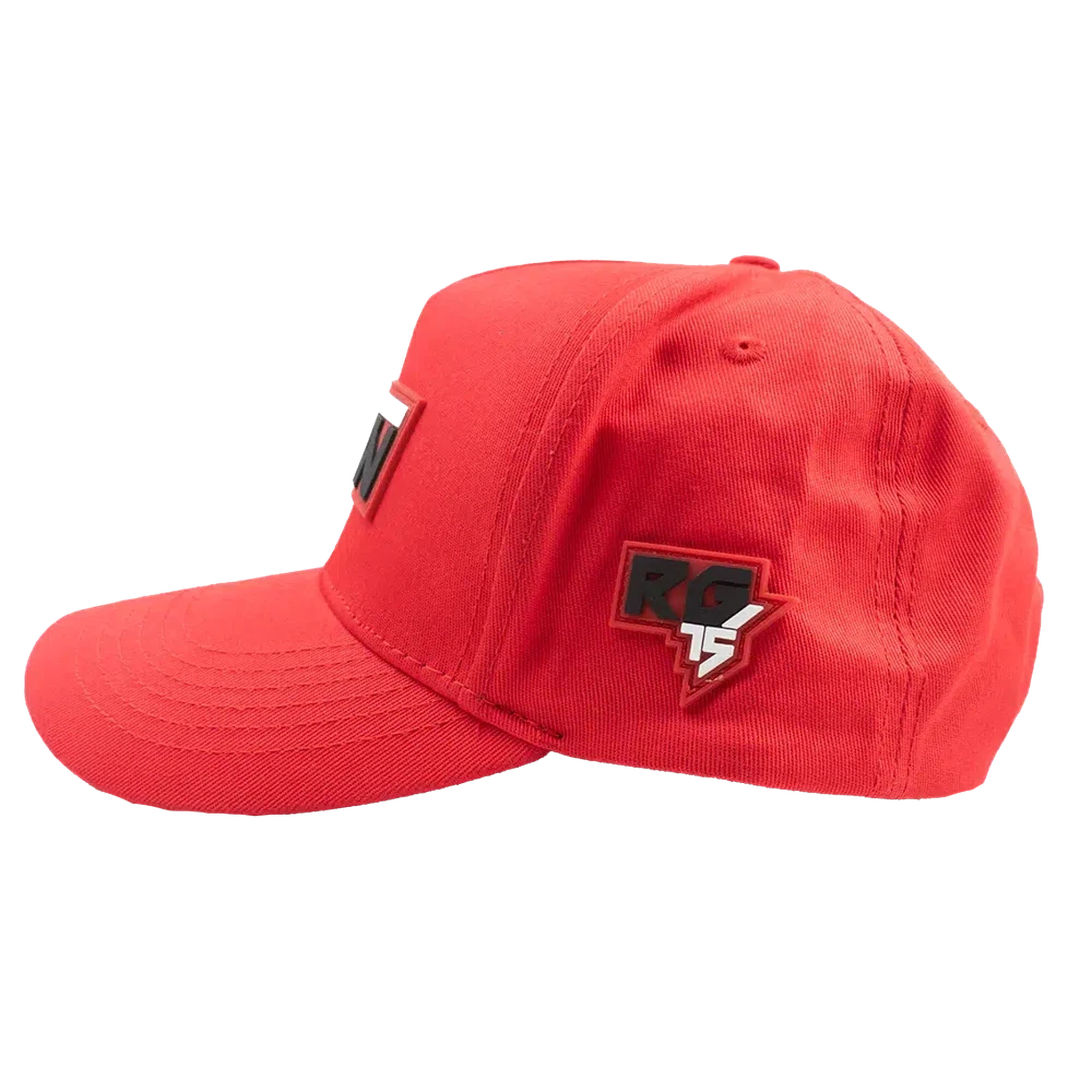 RAWGEAR Train Adjustable 3D Logo Red Snapback Cap Adjustable Hat