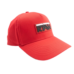 RAWGEAR Train Adjustable 3D Logo Red Snapback Cap Adjustable Hat