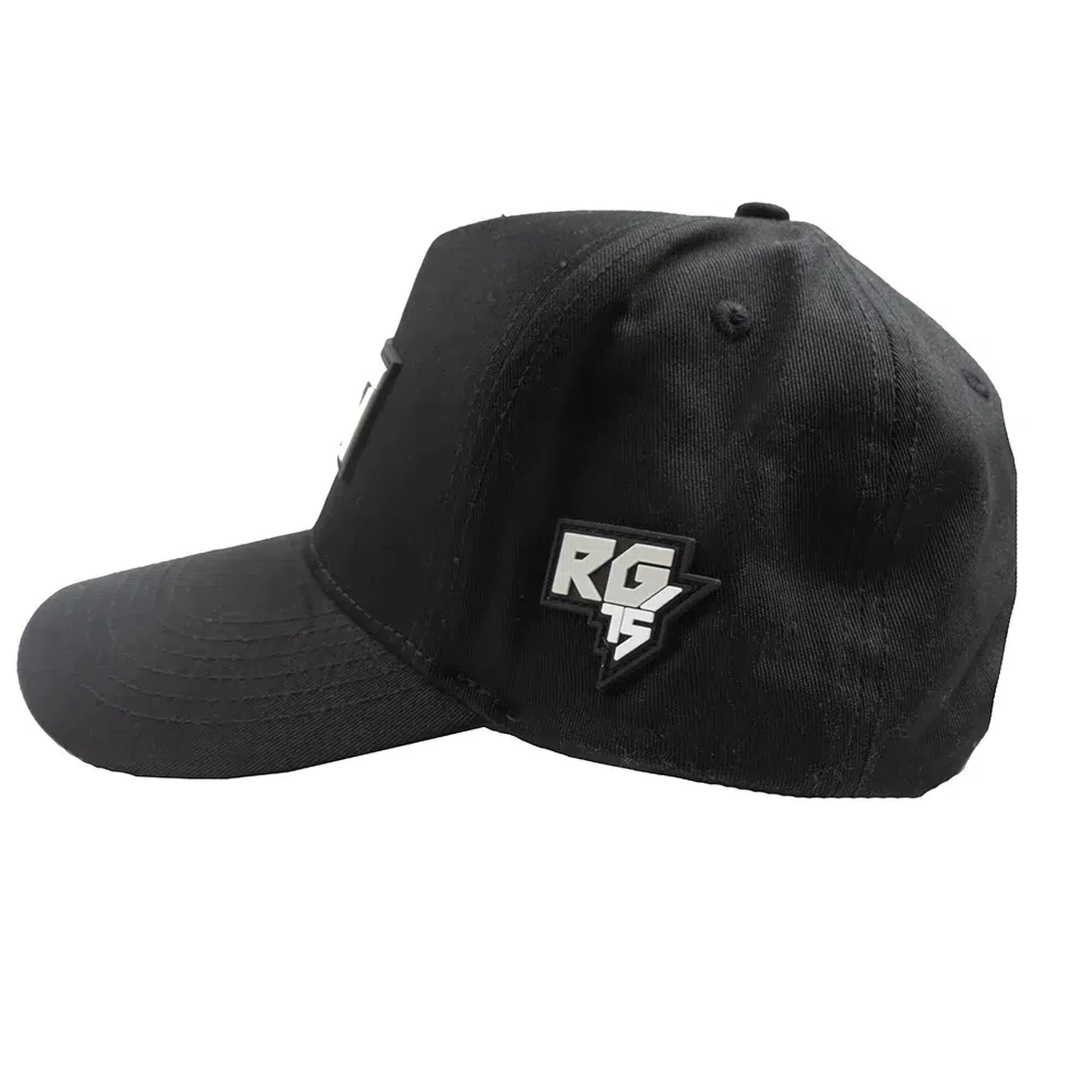 RAWGEAR Train Adjustable 3D Logo Black Snapback Cap Adjustable Hat