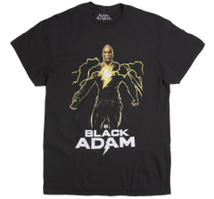 DC Comics Black Adam T-Shirt – Superhero Anti Villain Graphic Tee S–XL