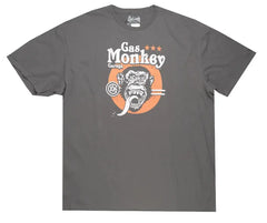 Gas Monkey Garage Charcoal Gray Short Sleeve T-Shirt for Men