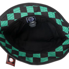 Primitive X Tanjiro Kamado Demon Slayer Reversible Black Bucket Hat