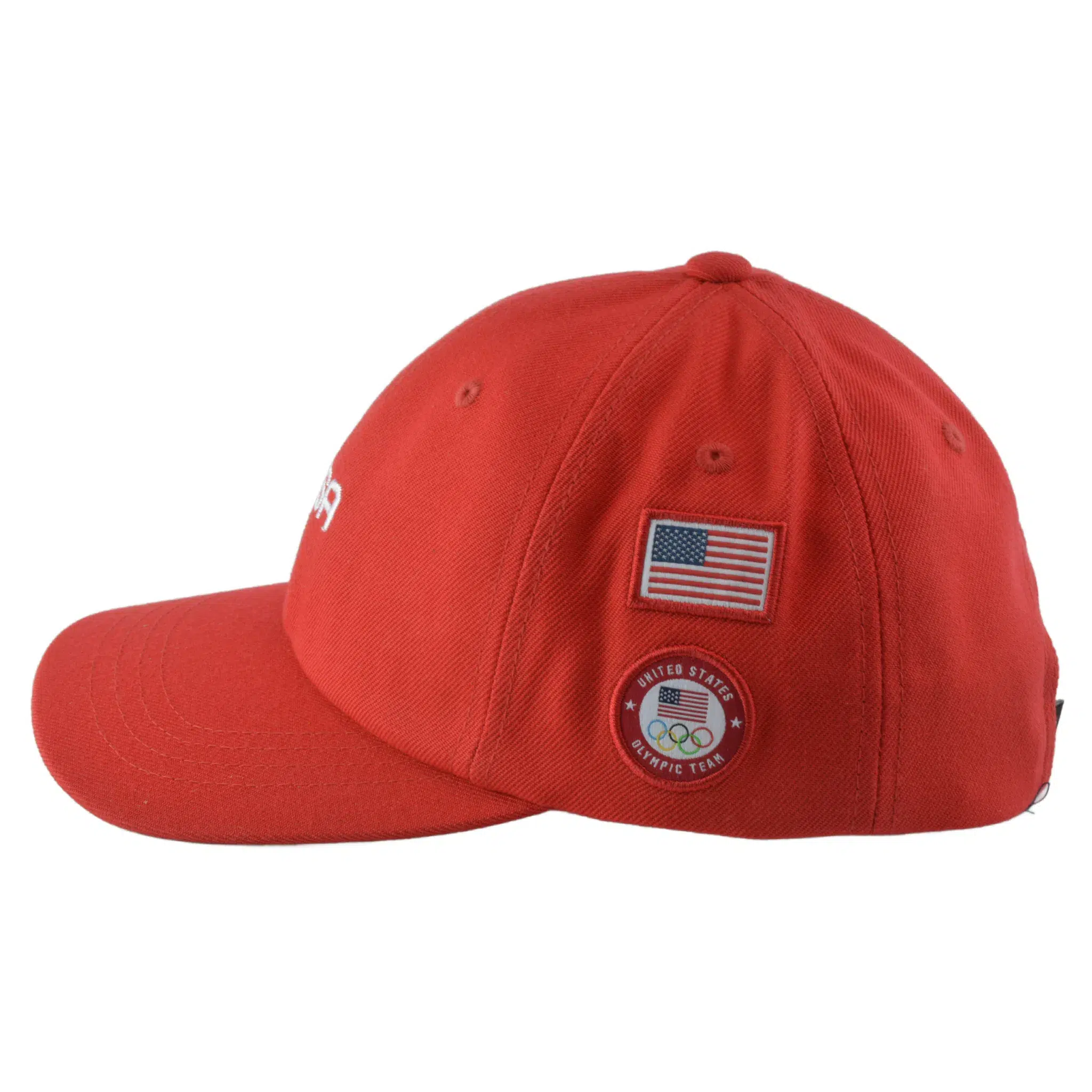 Officially Licensed Team USA Olympic Red Adjustable Strapback Hat by Hurley