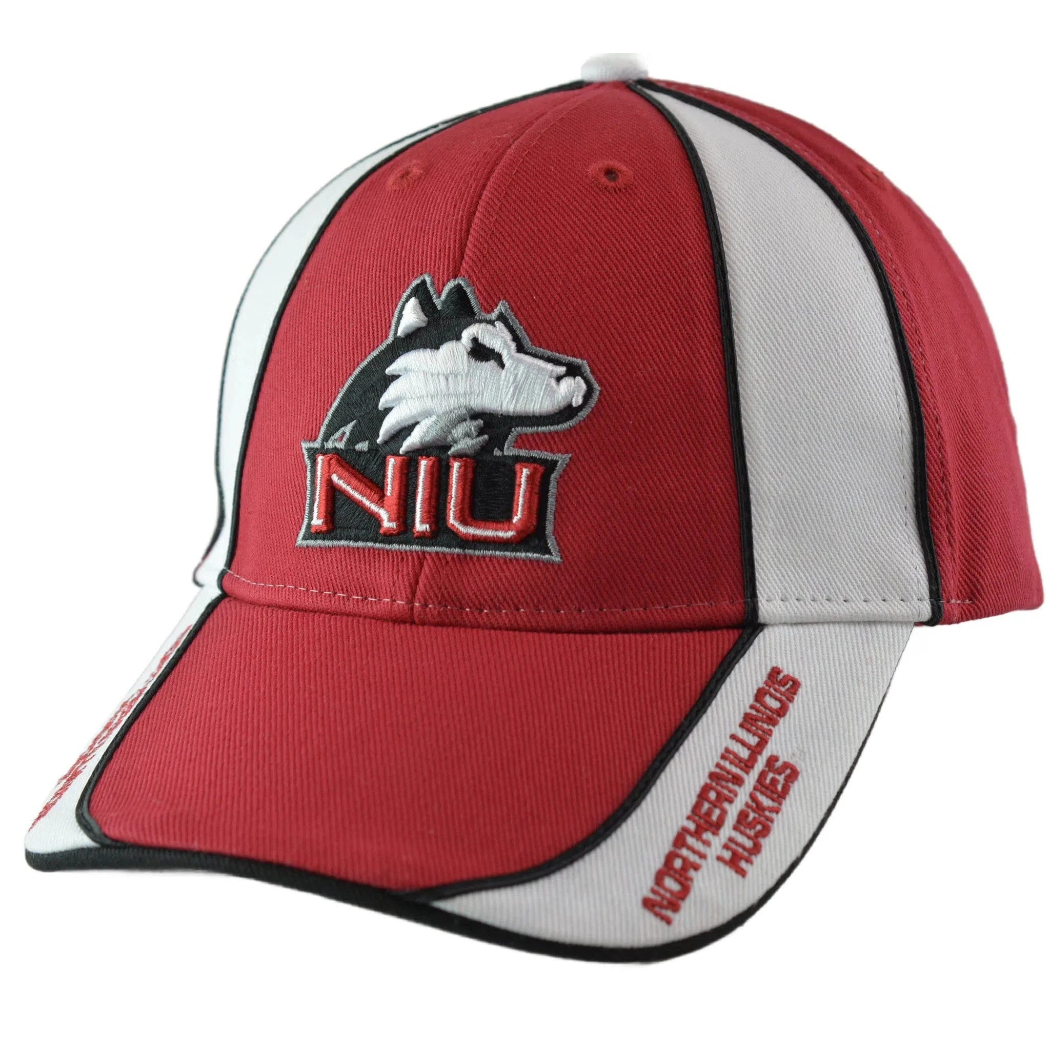 NIU Northern Illinois Huskies NCAA Team Logo Mens Adjustable Hat by Fan Favorite