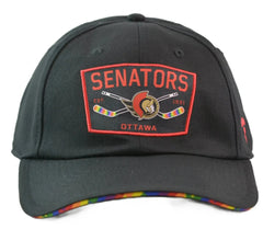 Ottawa Senators Fanatics HIFE Black Adjustable Relaxed NHL Hat