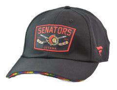 Ottawa Senators Fanatics HIFE Black Adjustable Relaxed NHL Hat