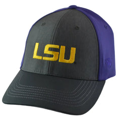 LSU Tigers 2020 Football Championship Team Adjustable Purple & Gray Hat by TOW