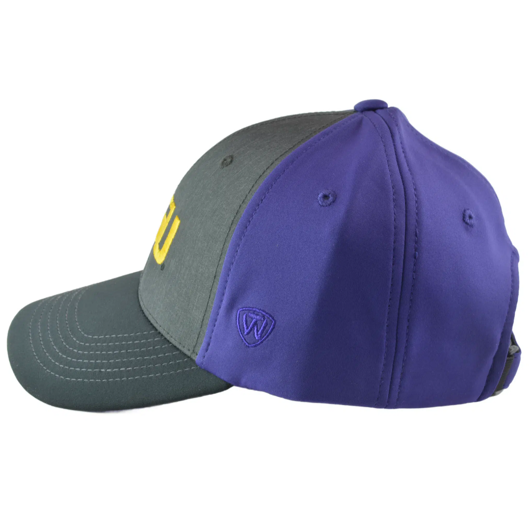 LSU Tigers 2020 Football Championship Team Adjustable Purple & Gray Hat by TOW