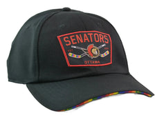 Ottawa Senators Fanatics HIFE Black Adjustable Relaxed NHL Hat