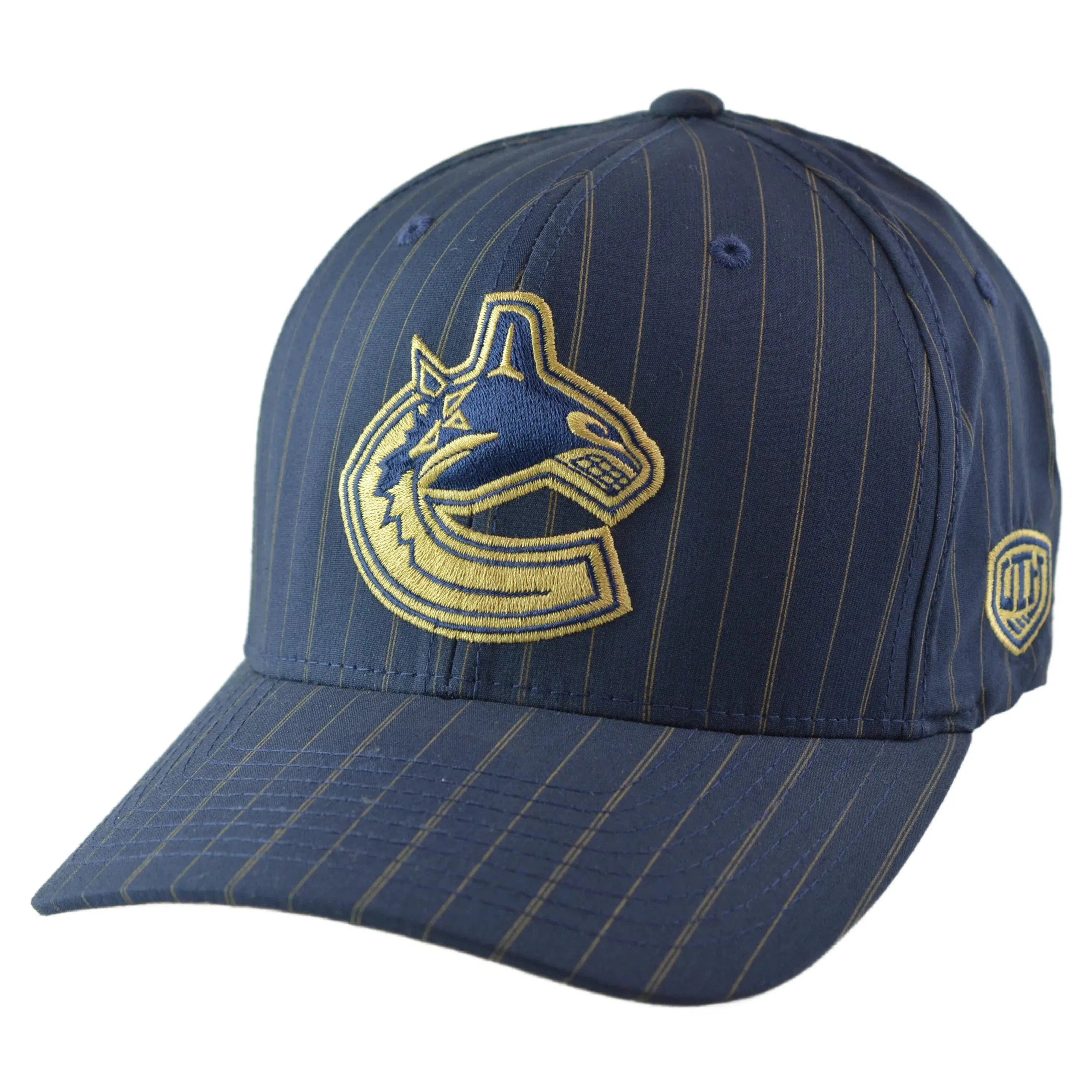 Vancouver Canucks Golden Flex Stretch Fit Hockey Hat by Old Time Hockey