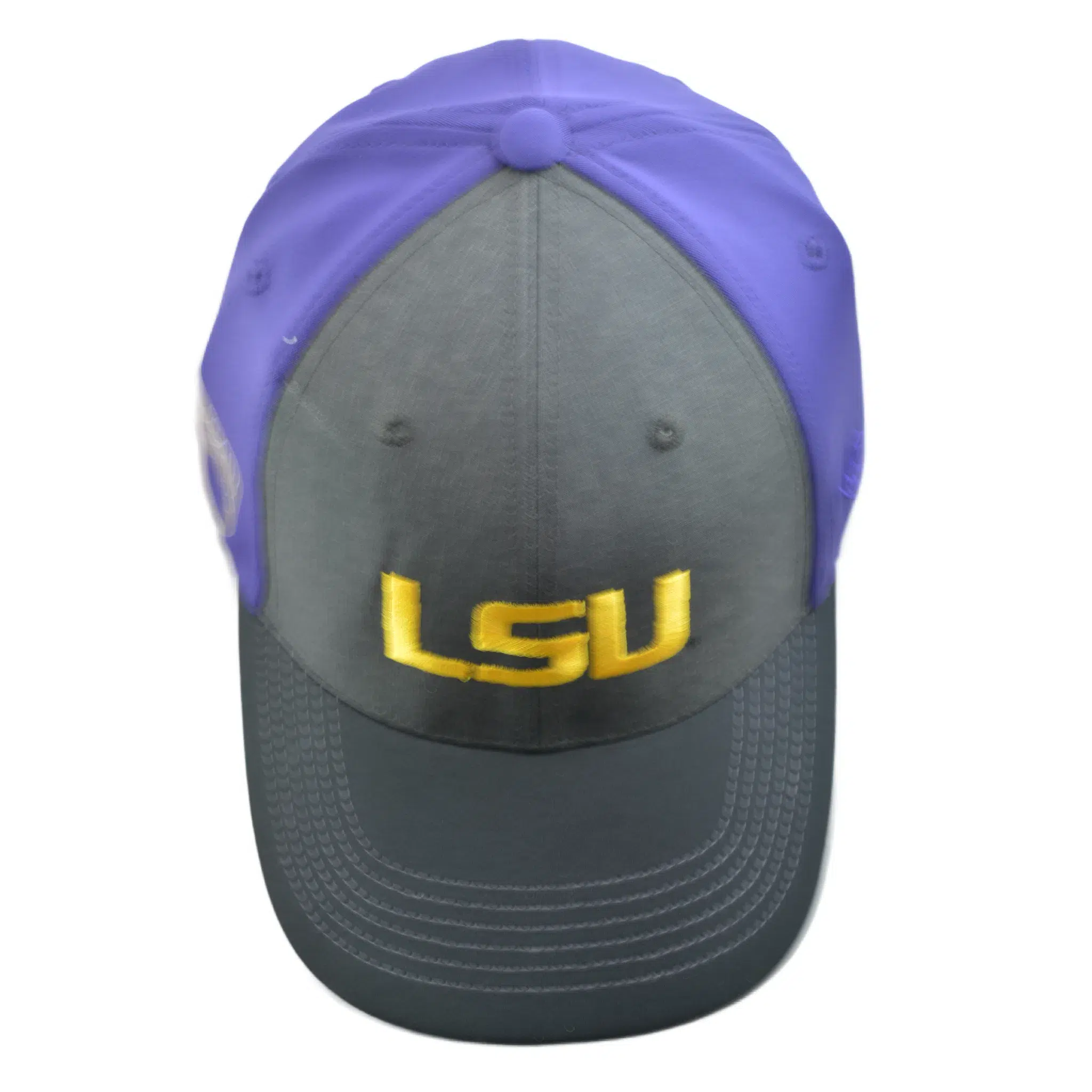 LSU Tigers 2020 Football Championship Team Adjustable Purple & Gray Hat by TOW