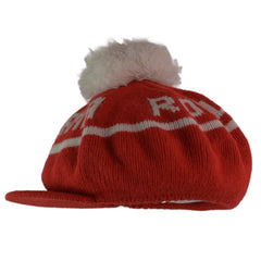 Alabama Crimson Tide NCAA Red knit Tam o' Shatner Style Golf Winter Hat with Pom