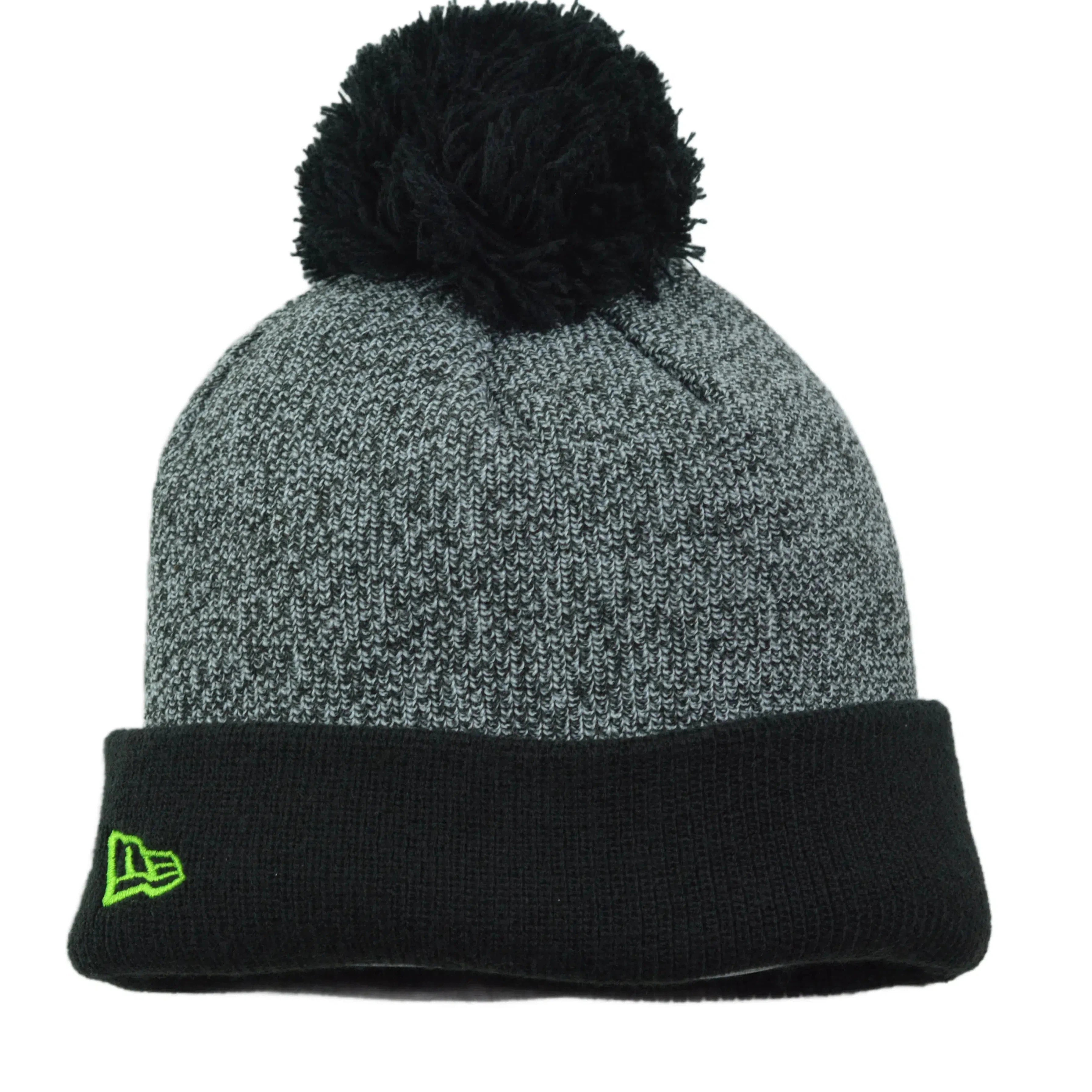 Ireland International Team Neon Pop Bobble Pom Knit Winter Hat by New Era