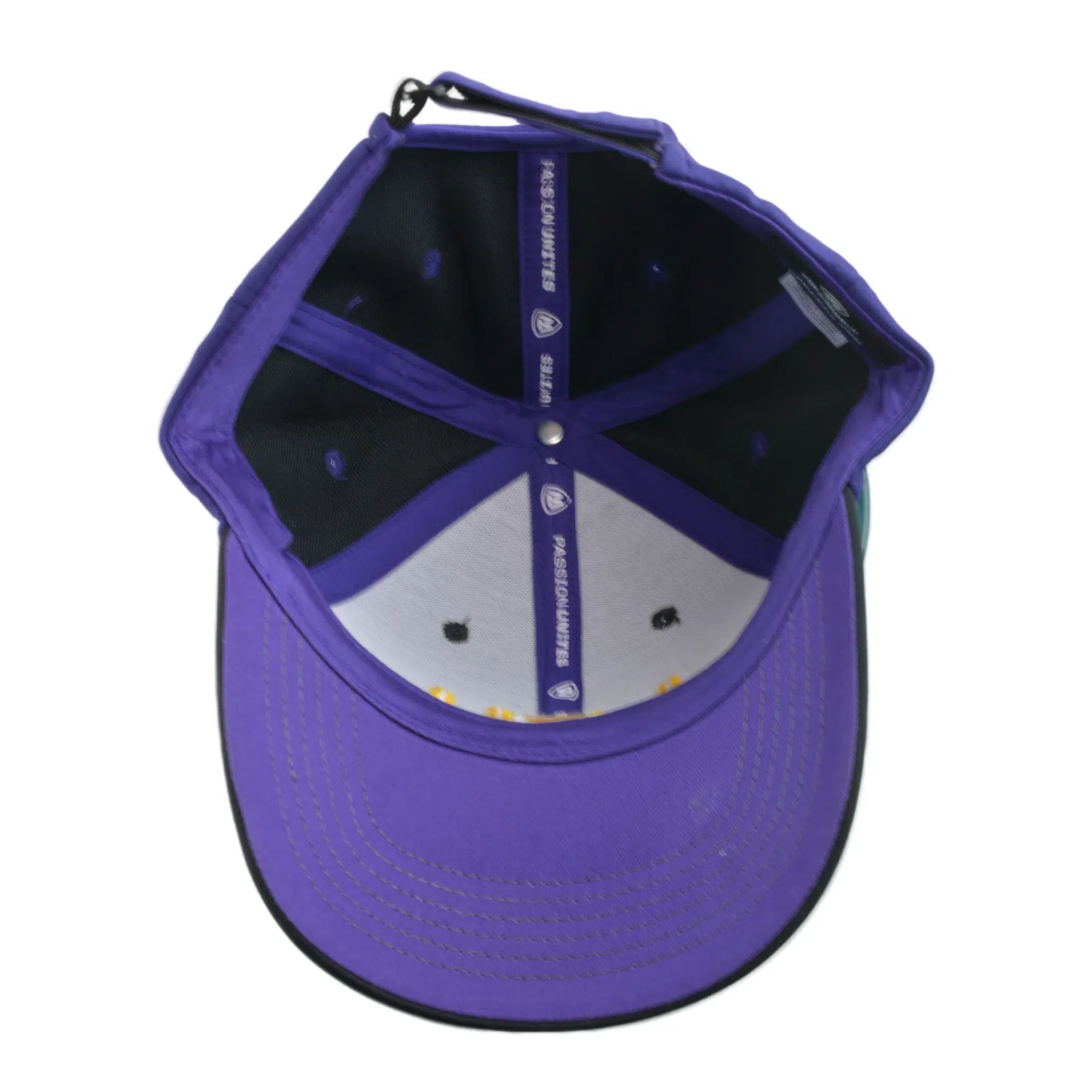 LSU Tigers 2020 Football Championship Team Adjustable Purple & Gray Hat by TOW