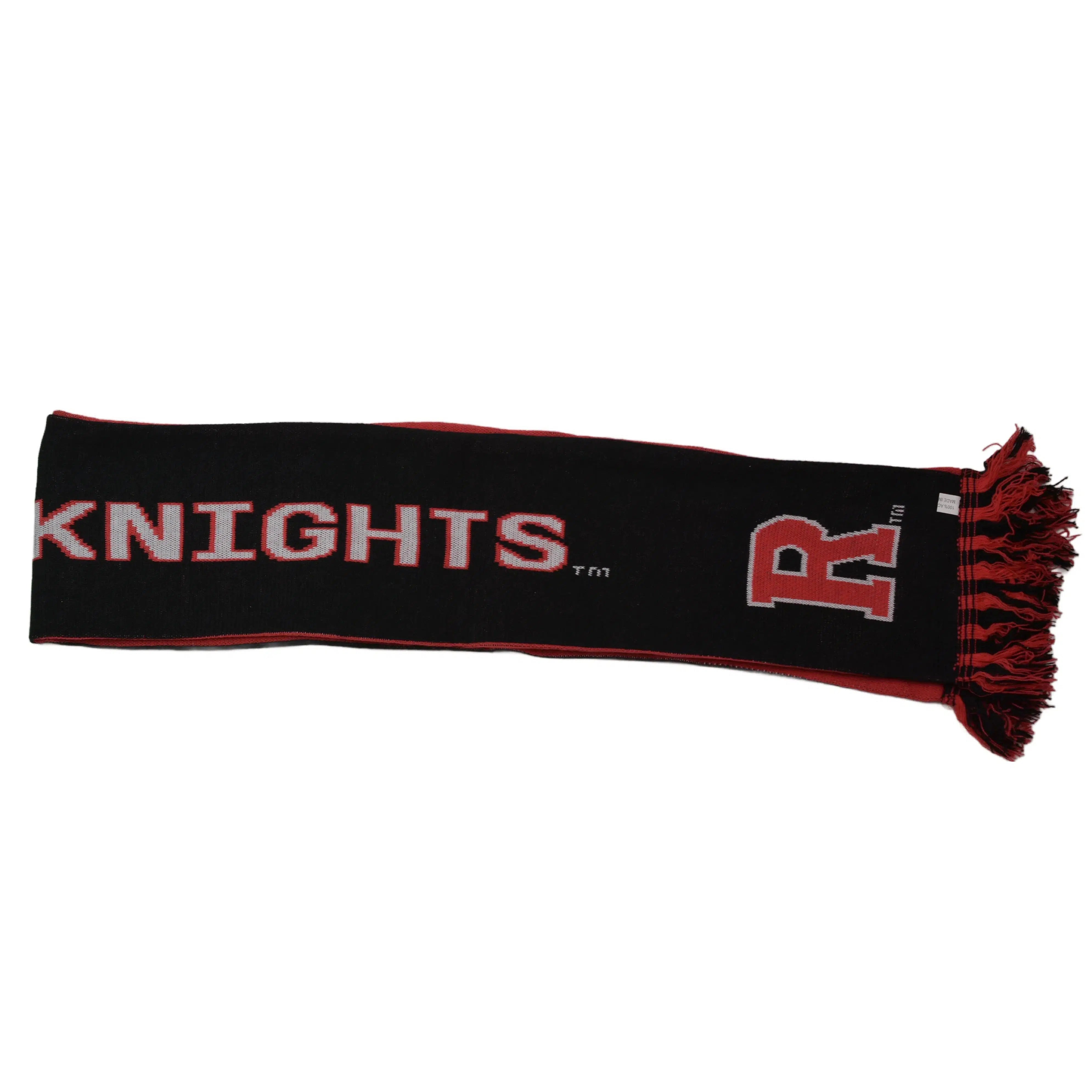 Rutgers Scarlet Knights NCAA Team Knit Logo Winter Scarf