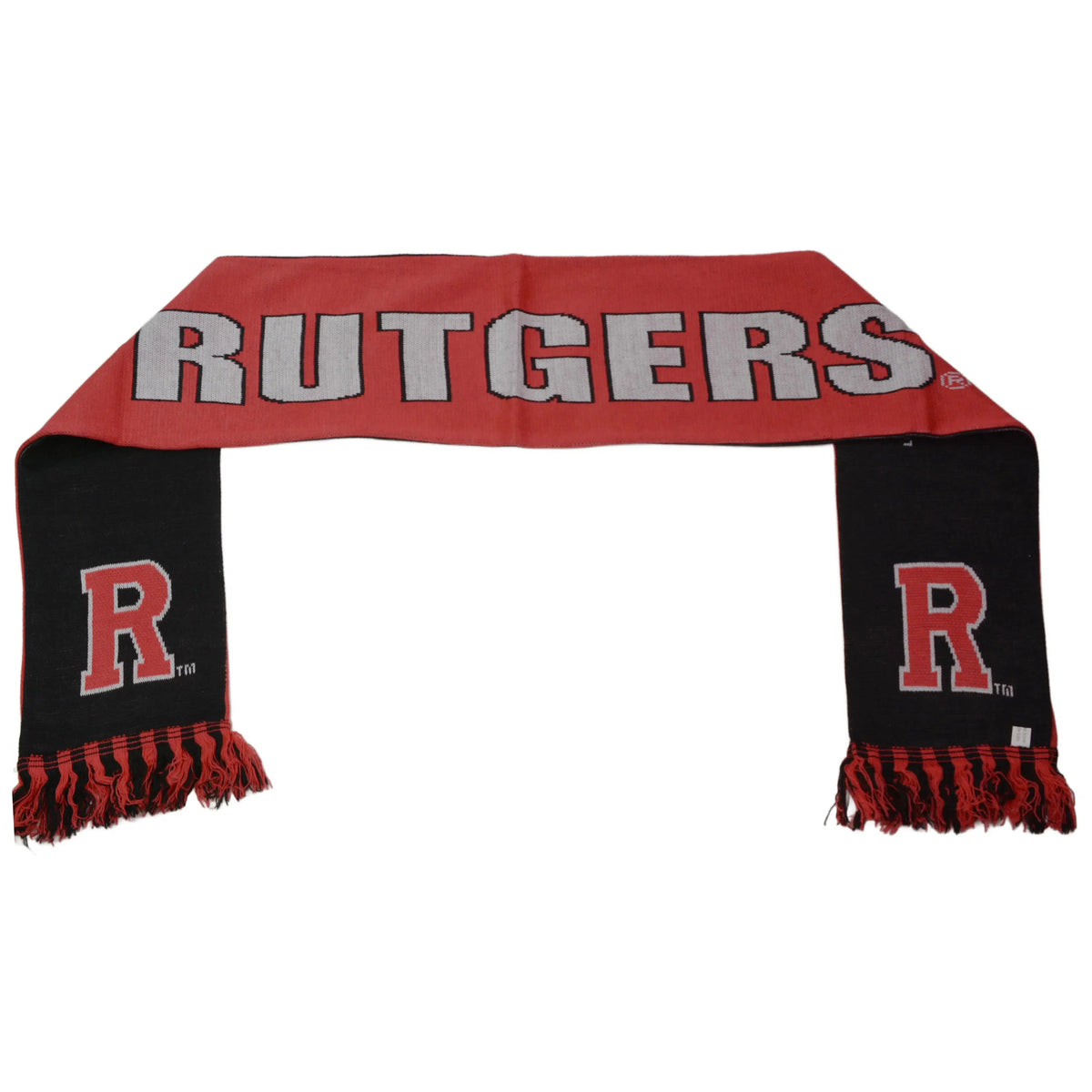 Rutgers Scarlet Knights NCAA Team Knit Logo Winter Scarf