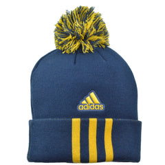 St. Louis Blues 3 Stripe NHL Hockey Team Logo beanie Knit Pom Winter Hat by Adidas