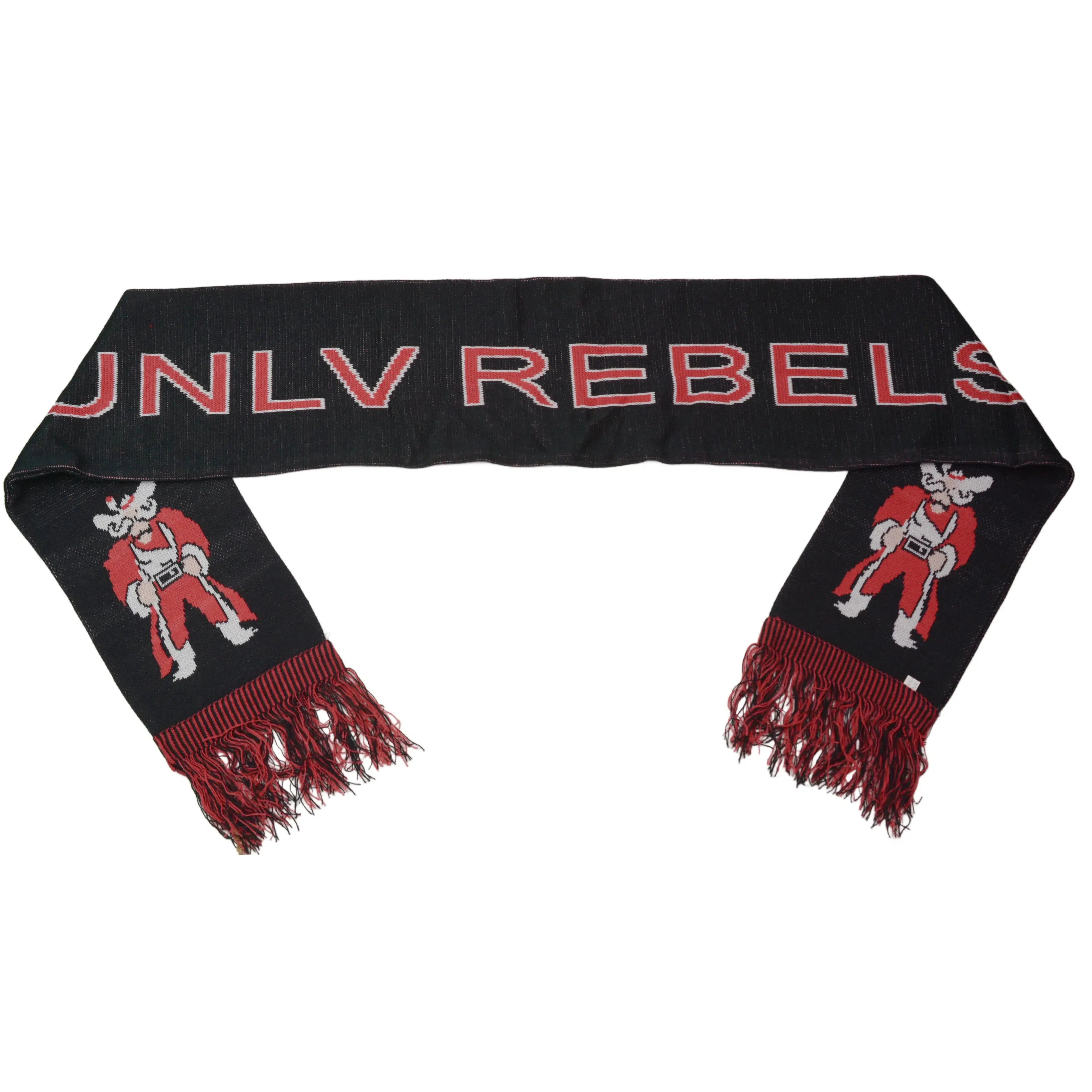 UNLV Rebels NCAA Team Knit Logo Winter Scarf