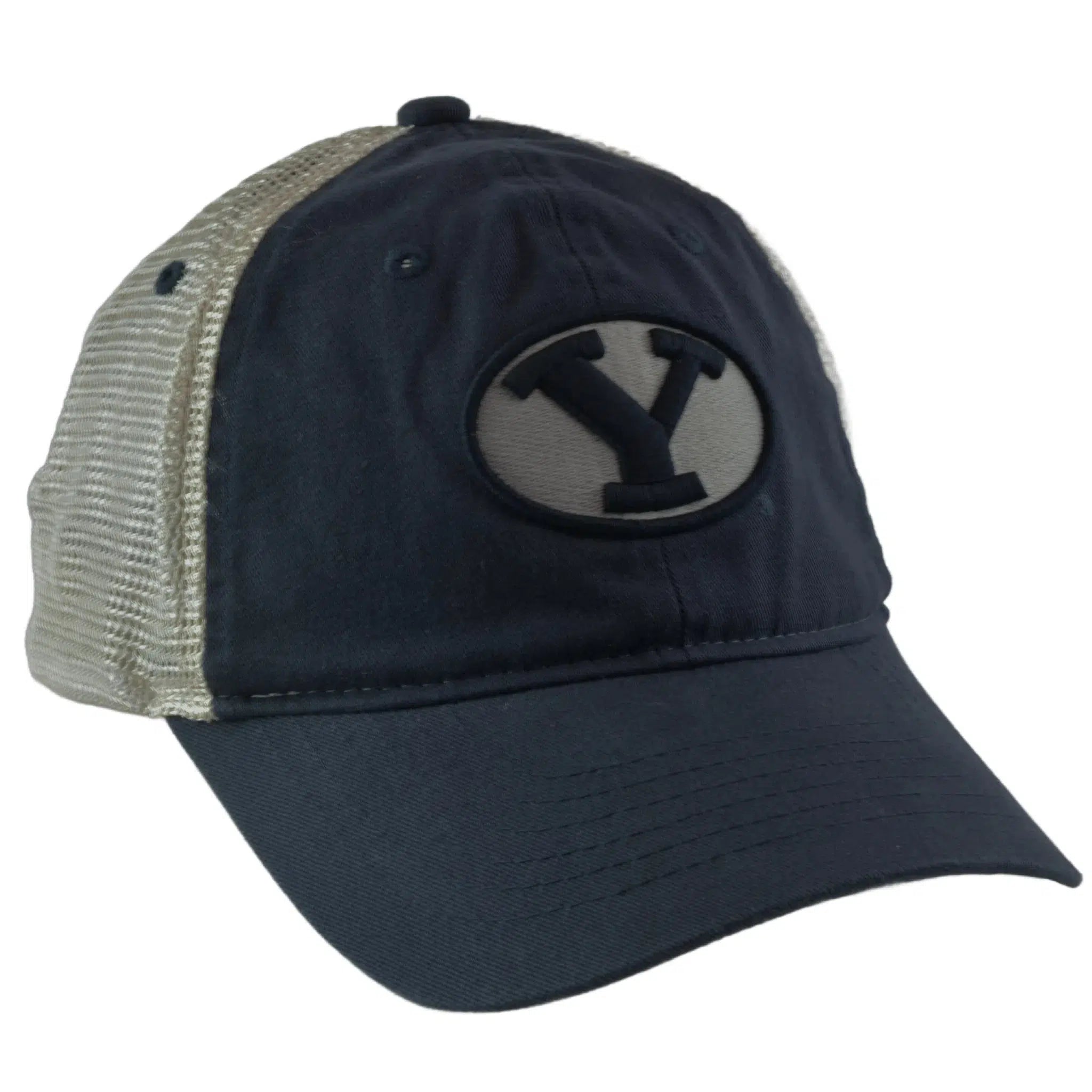 BYU Cougars Brigham Young Zephyr NCAA Team Logo Mesh Back Adjustable Hat