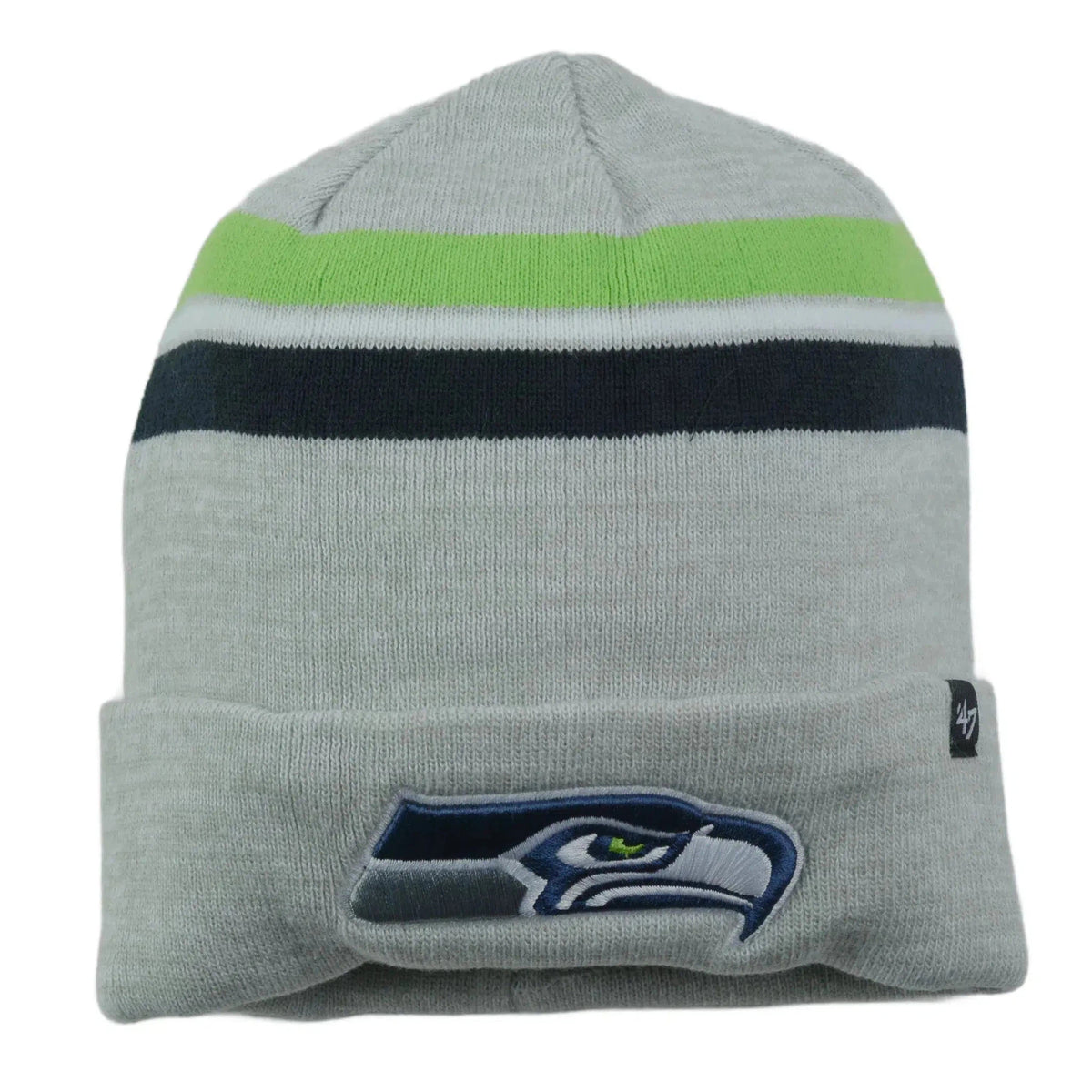 Seattle Seahawks Monhegan NFL Knit Cuffed WInter Hat by '47