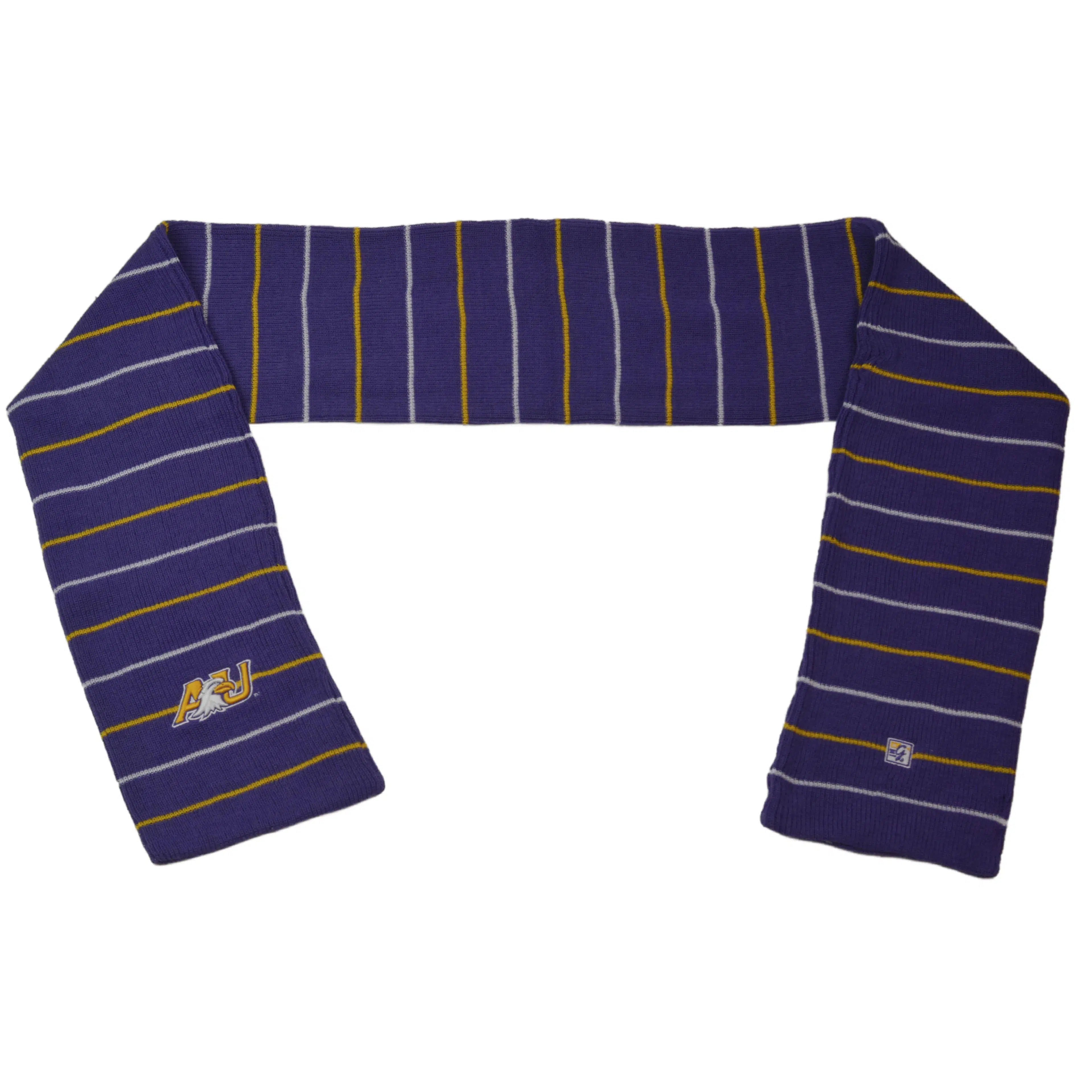 Ashland University Eagles NCAA Team Knit Logo Winter Scarf