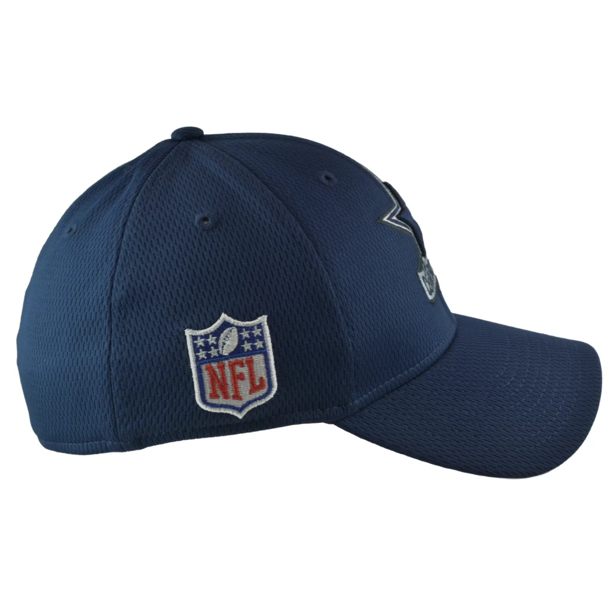 Dallas Cowboys New Era 39THIRTY NFL Sideline Coaches Flex Fit Blue Football Hat