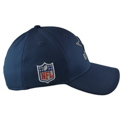 Dallas Cowboys New Era 39THIRTY NFL Sideline Coaches Flex Fit Blue Football Hat